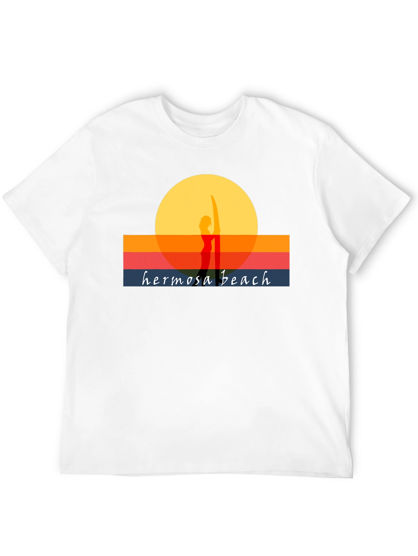 Hermosa Beach Sunset Graphic Tee