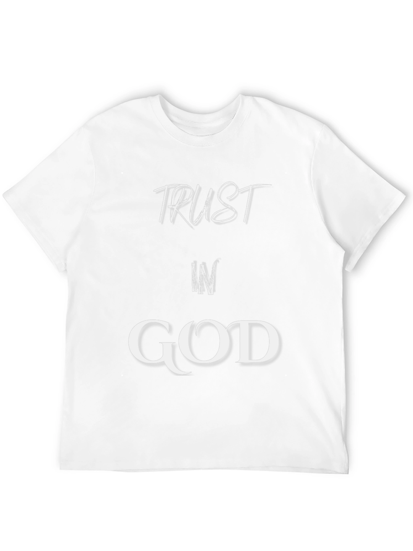 Trust in God Black T-Shirt