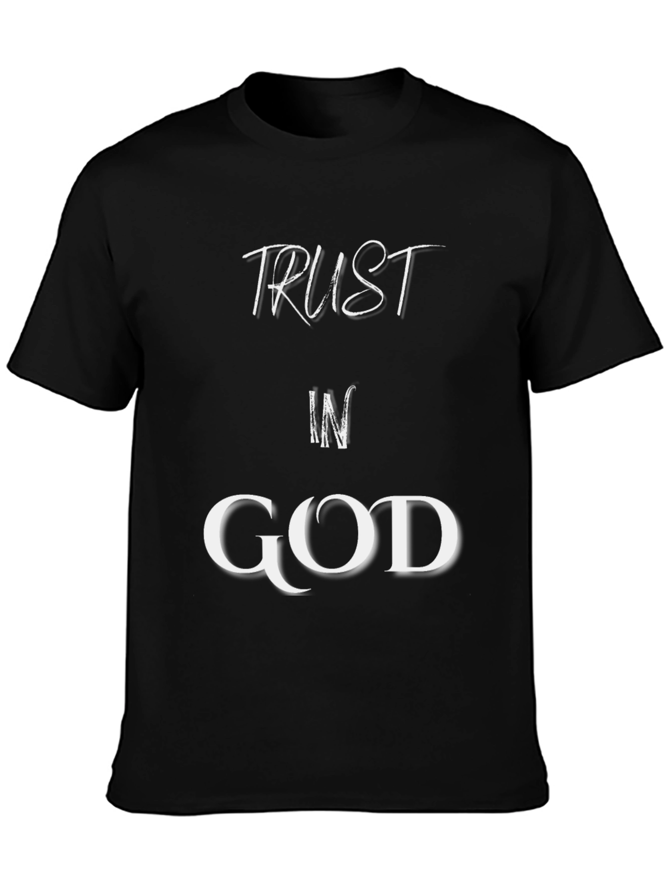 Trust in God Black T-Shirt