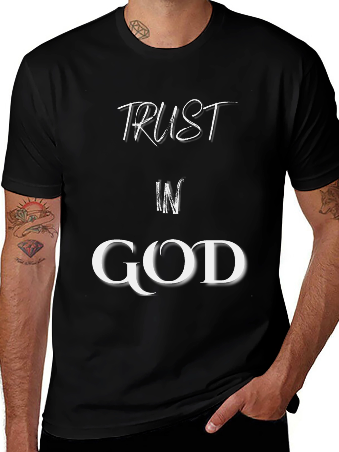 Trust in God Black T-Shirt