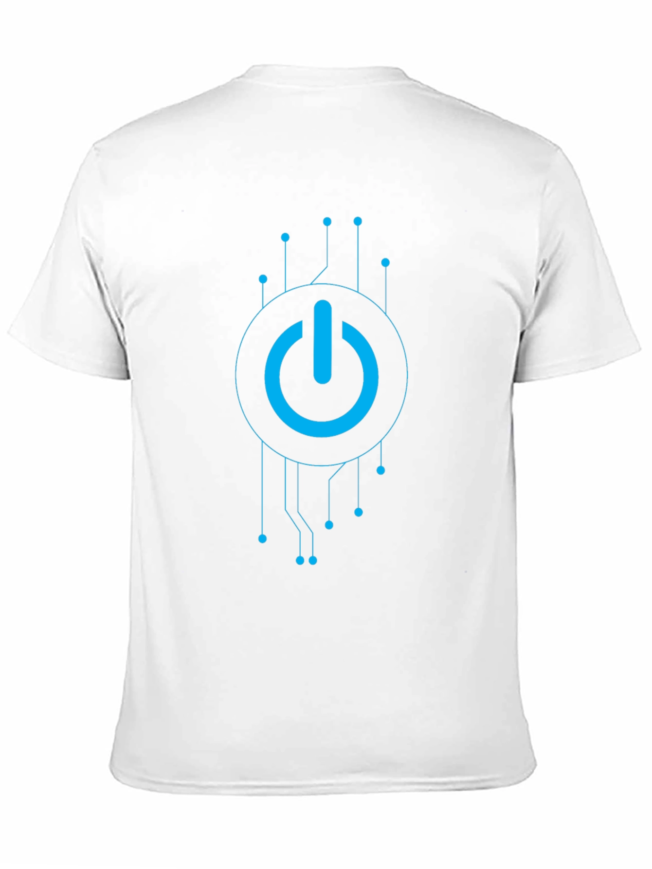 Tech Power On Black T-Shirt