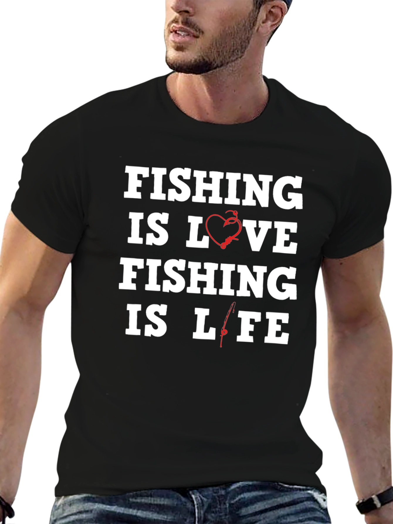 Fishing Is Love Fishing Is Life T-Shirt
