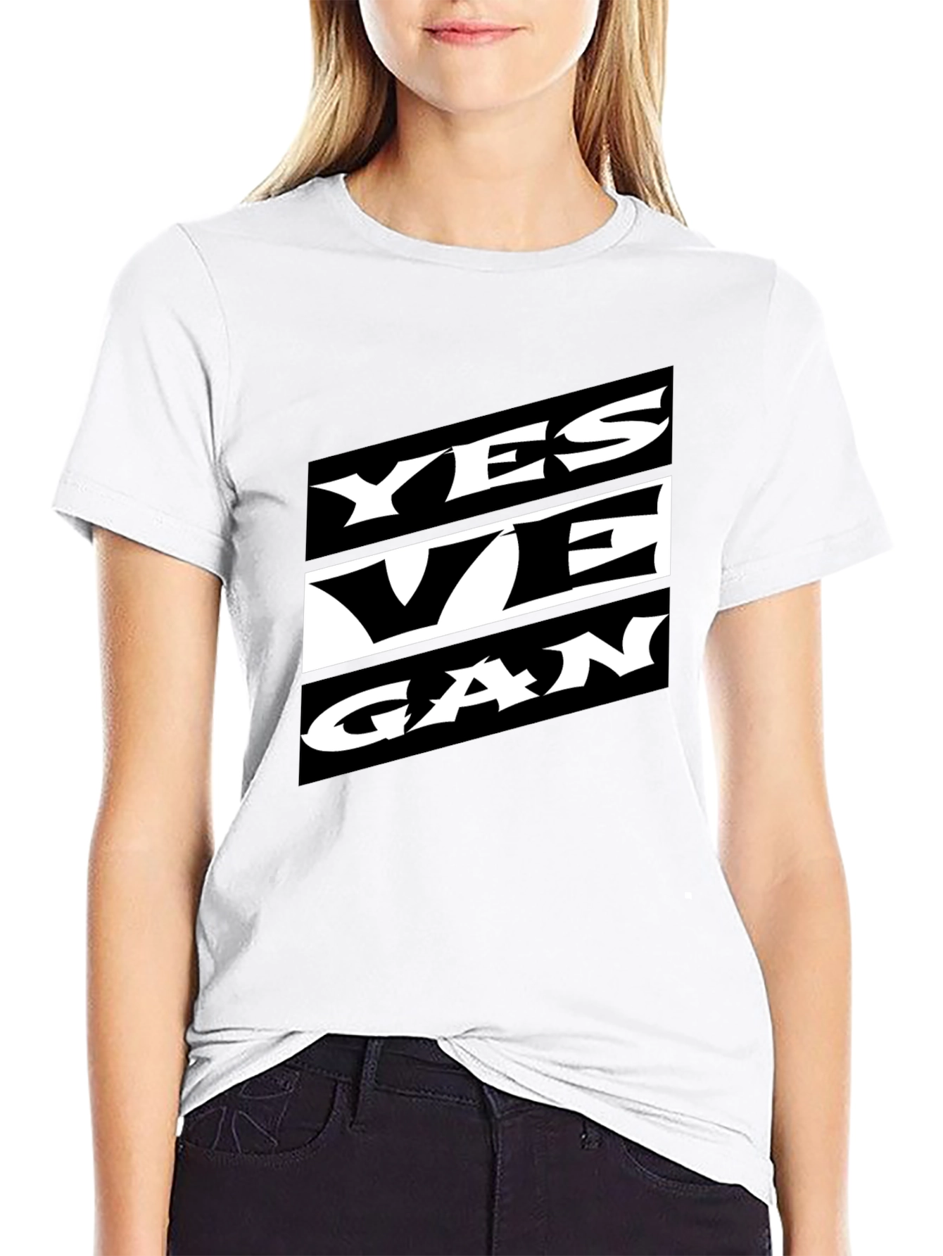 Yes We Can Graphic Tee - Black