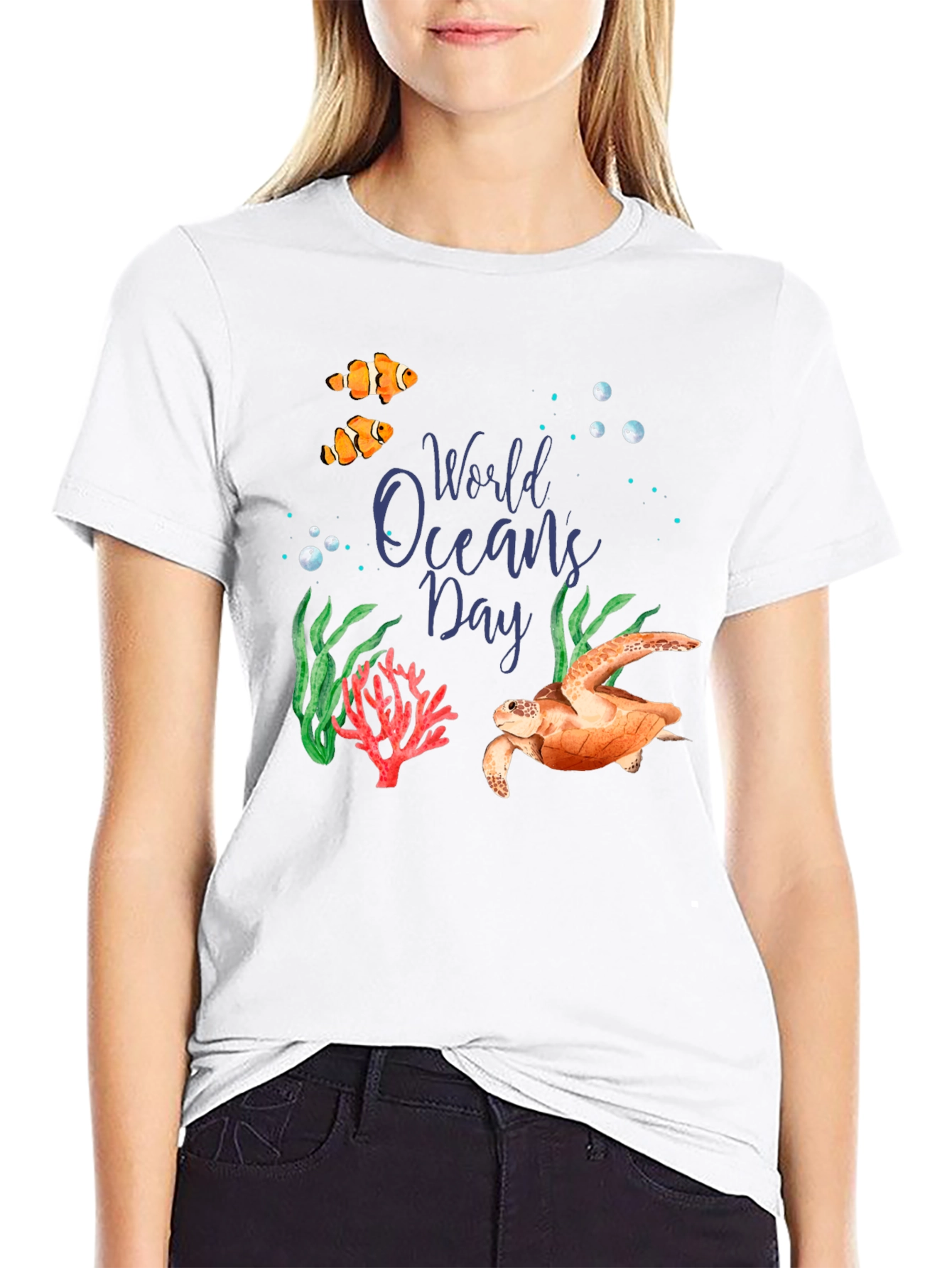 World Oceans Day Graphic T-Shirt