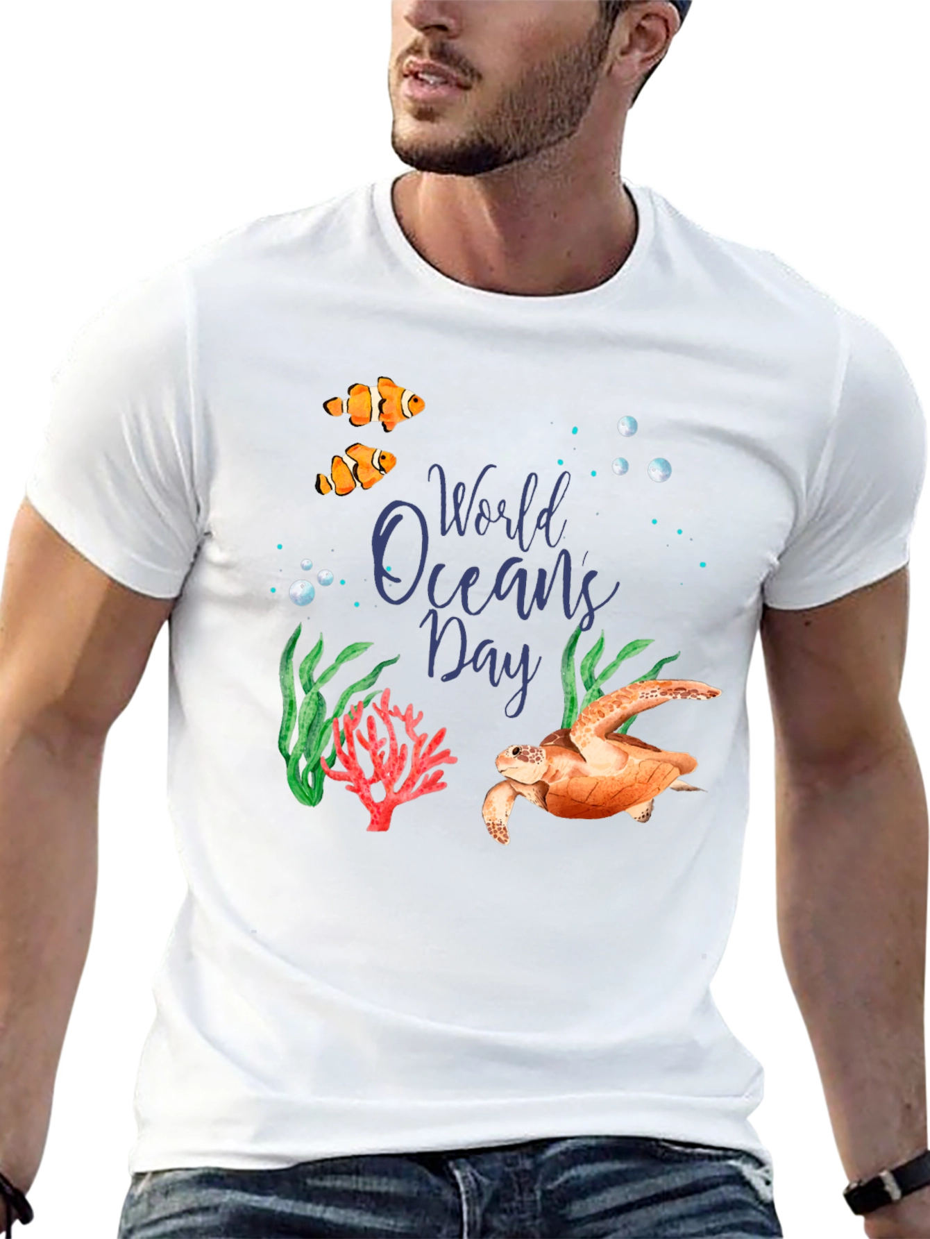 World Oceans Day Graphic T-Shirt
