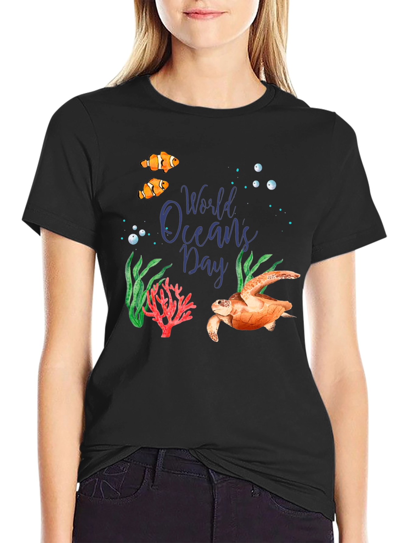 World Oceans Day Graphic T-Shirt
