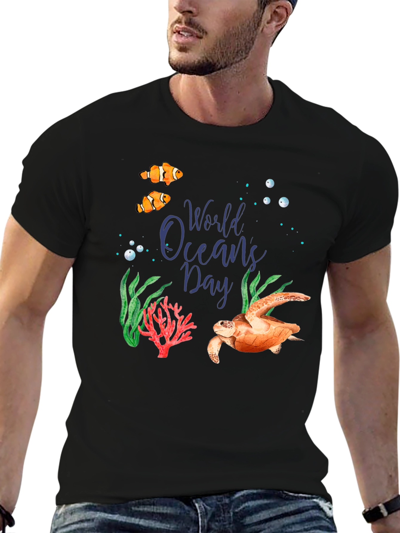 World Oceans Day Graphic T-Shirt