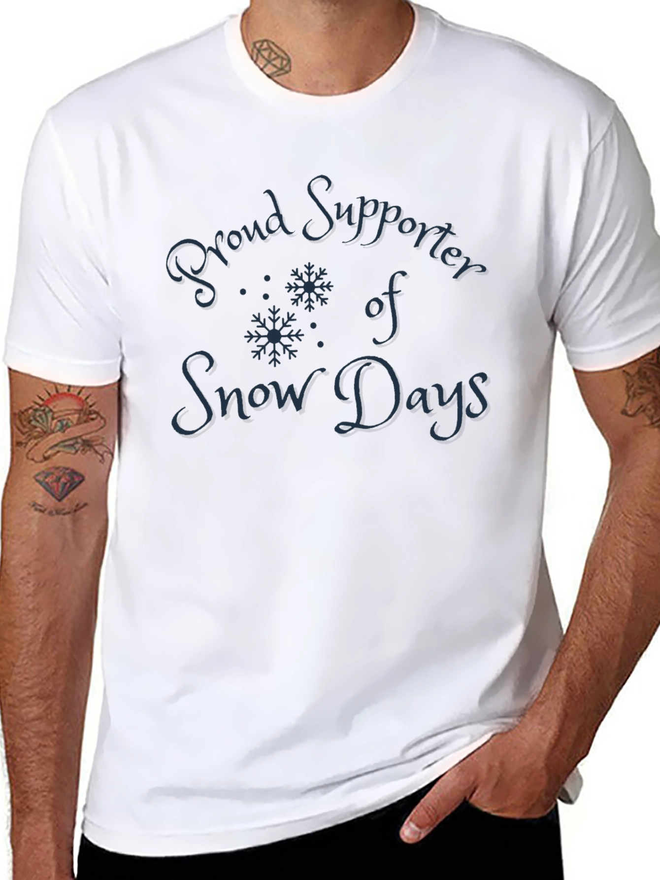 Proud Supporter of Snow Days T-Shirt