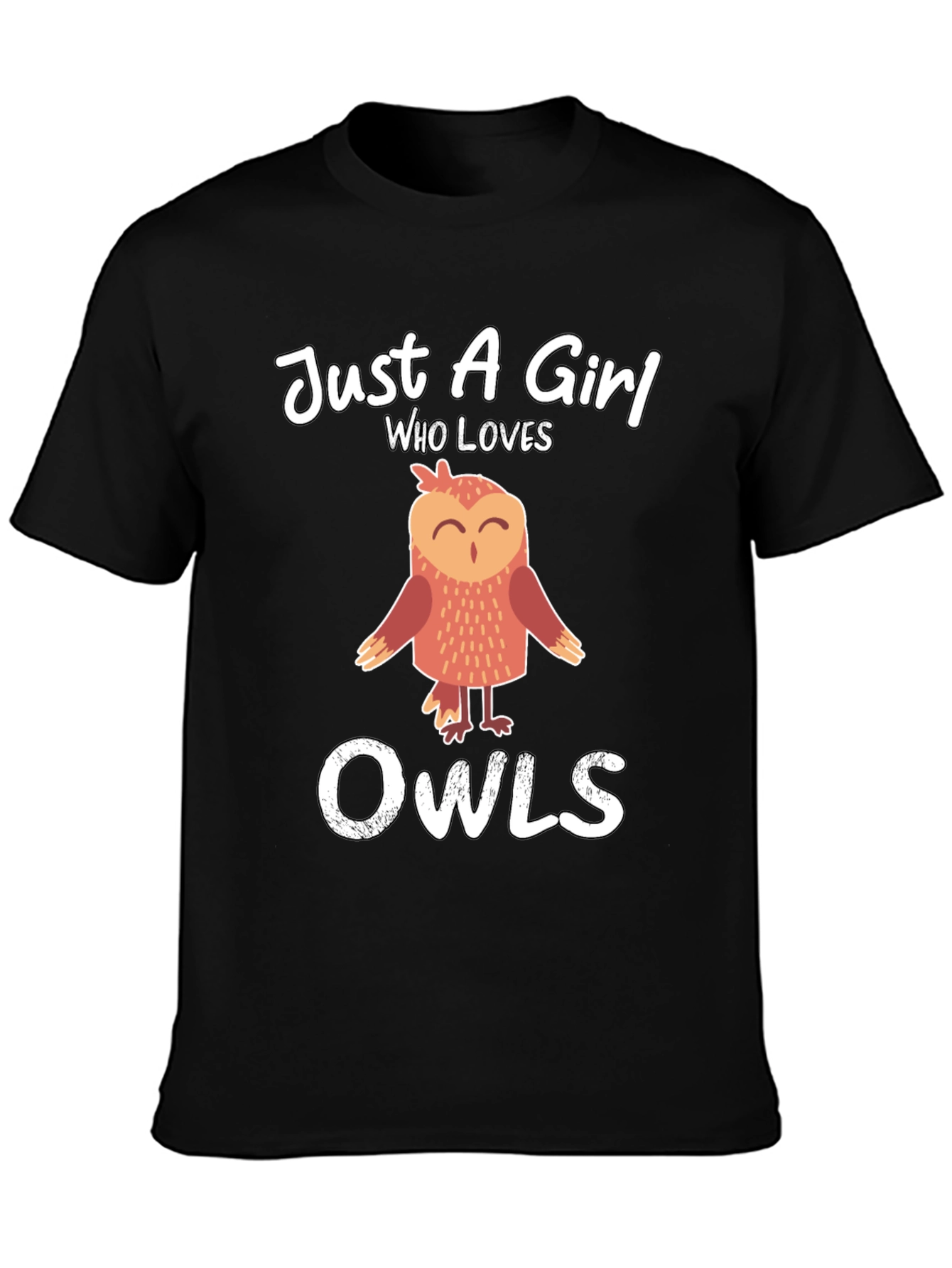 Just A Girl Who Loves Owls T-Shirt