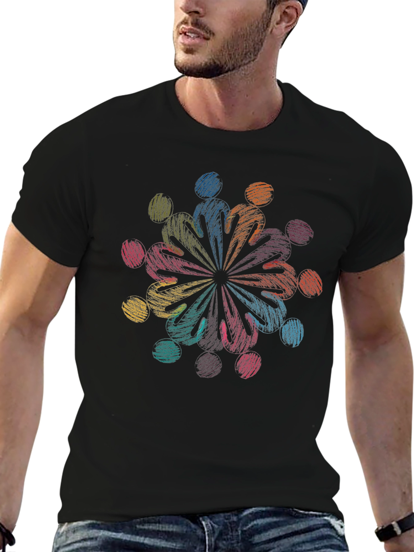Unity Circle Graphic T-Shirt