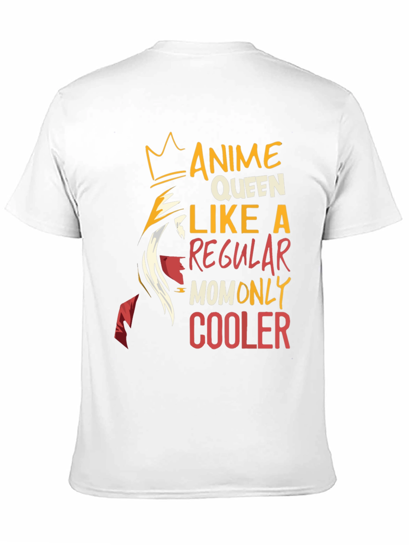 Anime Queen Mom T-Shirt - Cool Graphic Tee