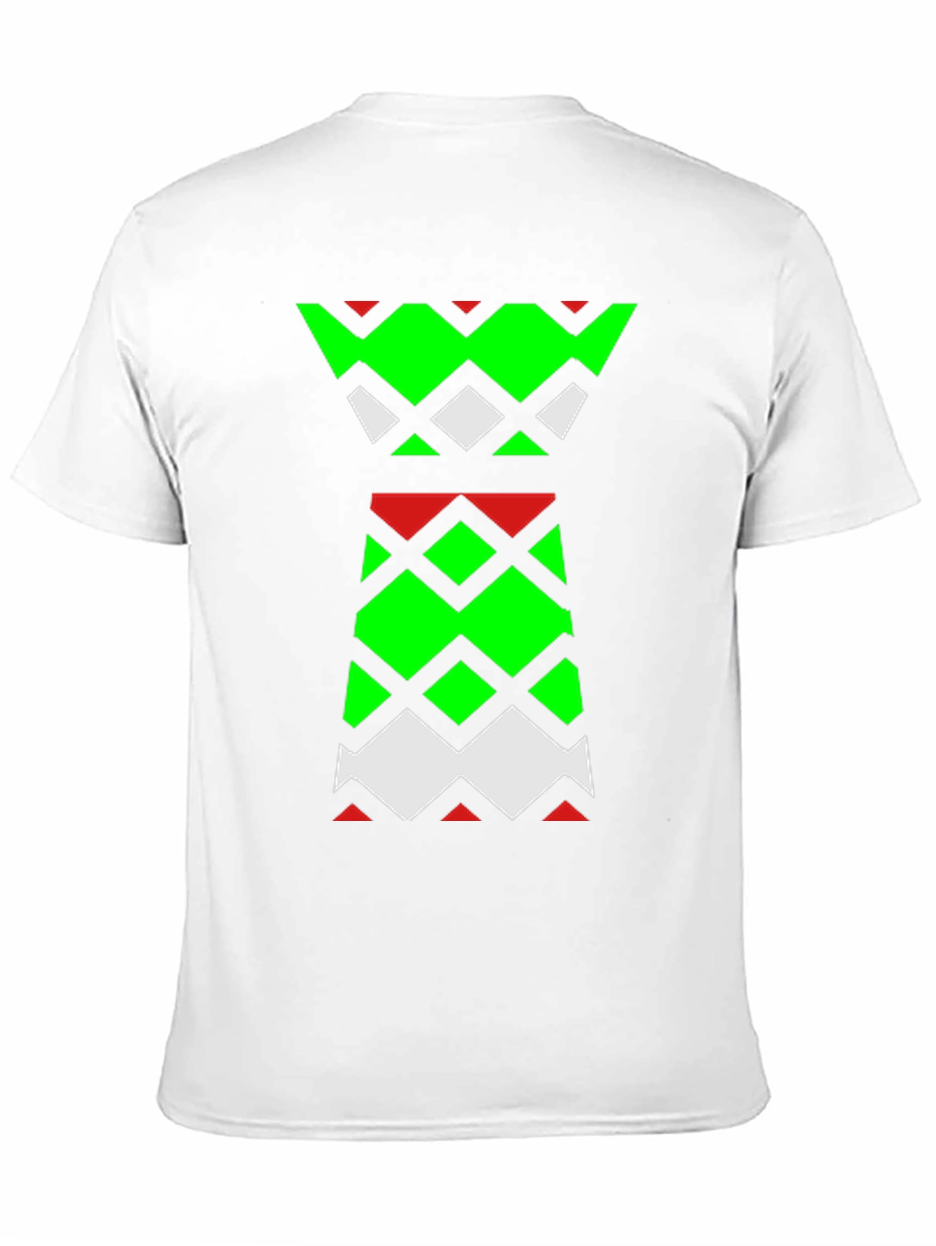 Geometric Pattern Tee - Modern Statement Shirt