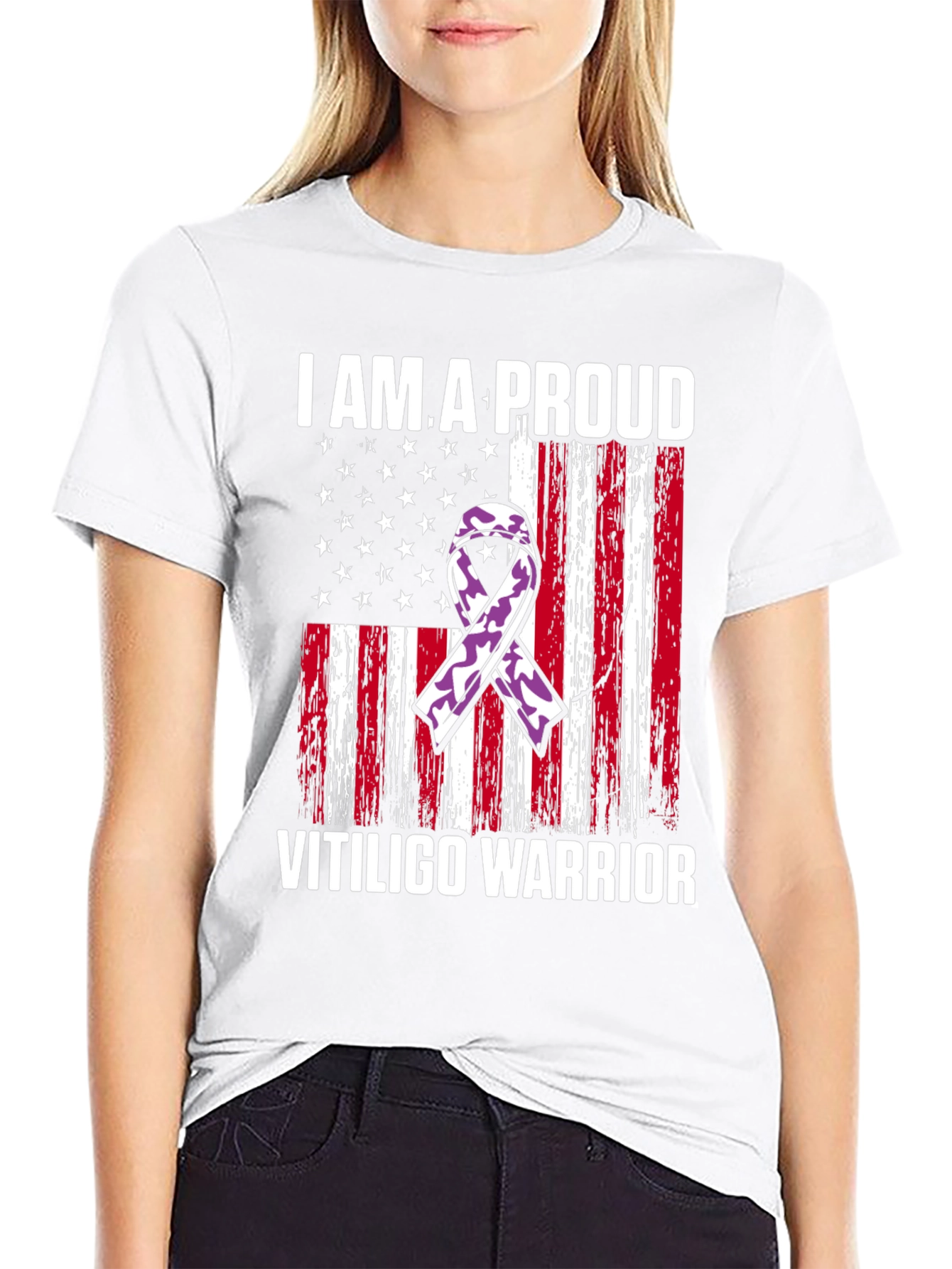 Proud Vitiligo Warrior T-Shirt