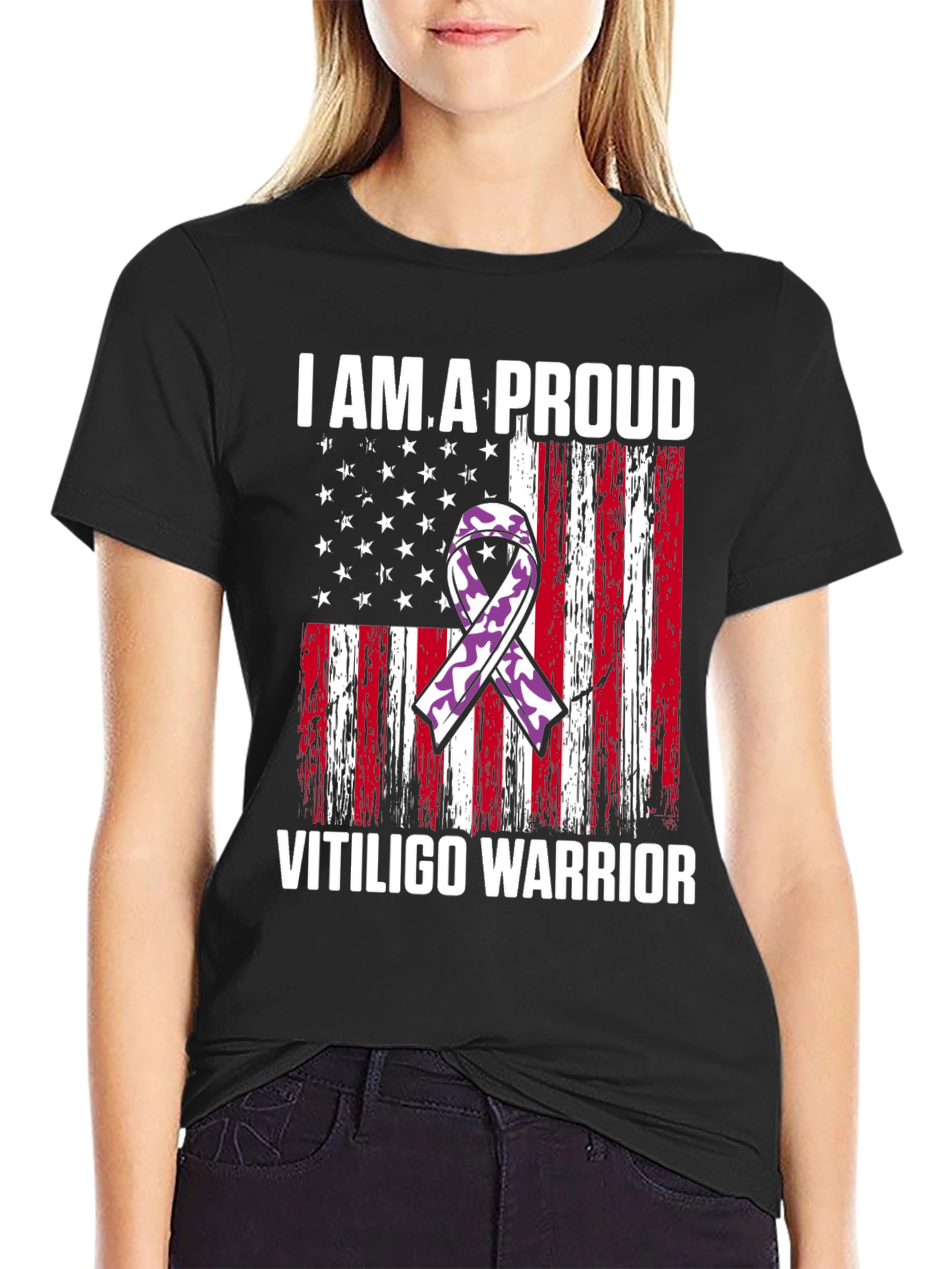 Proud Vitiligo Warrior T-Shirt