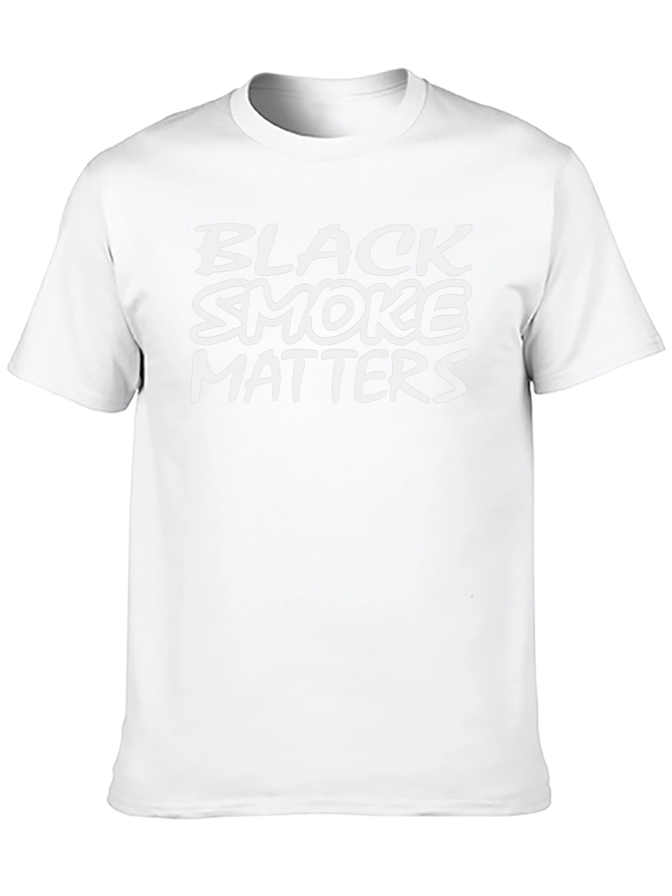 Black Smoke Matters Graphic Tee - Mens Black T-Shirt