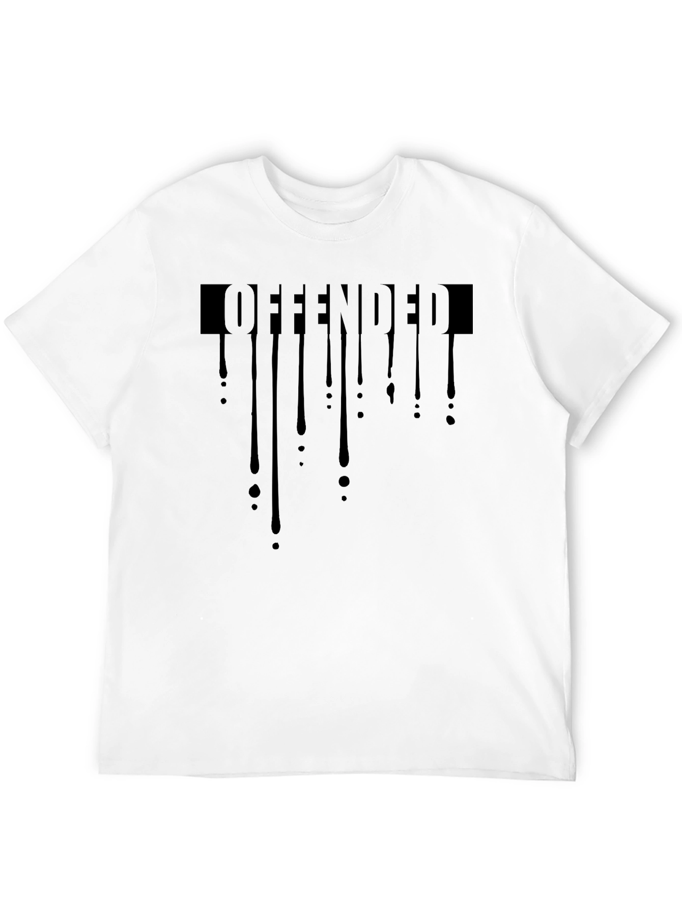 Offended Graphic Black T-Shirt
