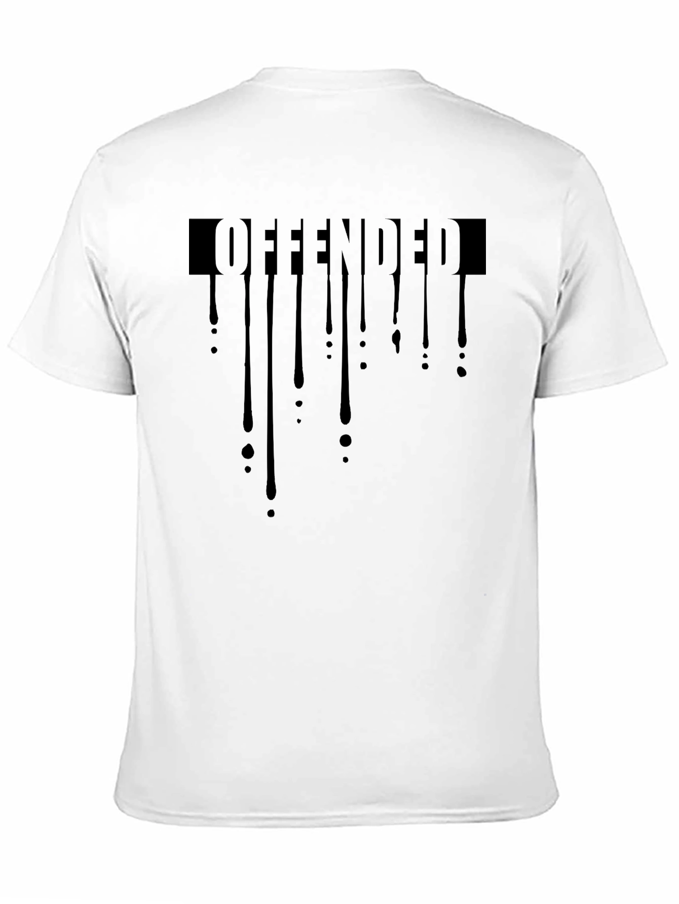 Offended Graphic Black T-Shirt