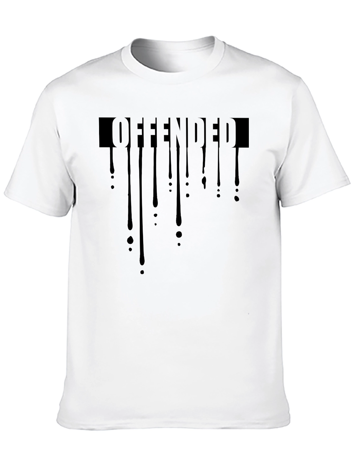 Offended Graphic Black T-Shirt
