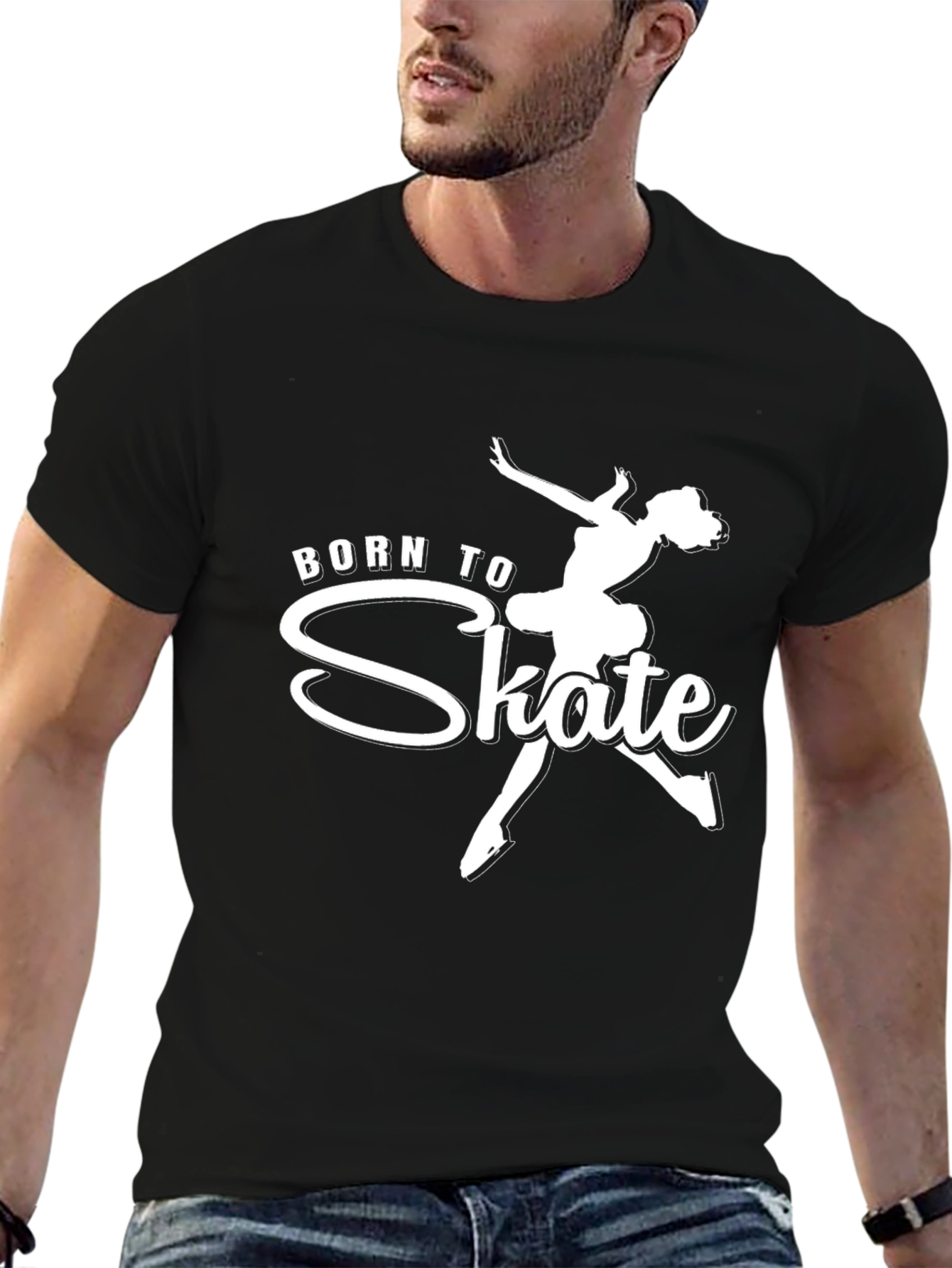 Born to Skate T-Shirt - Figure Skating Tee