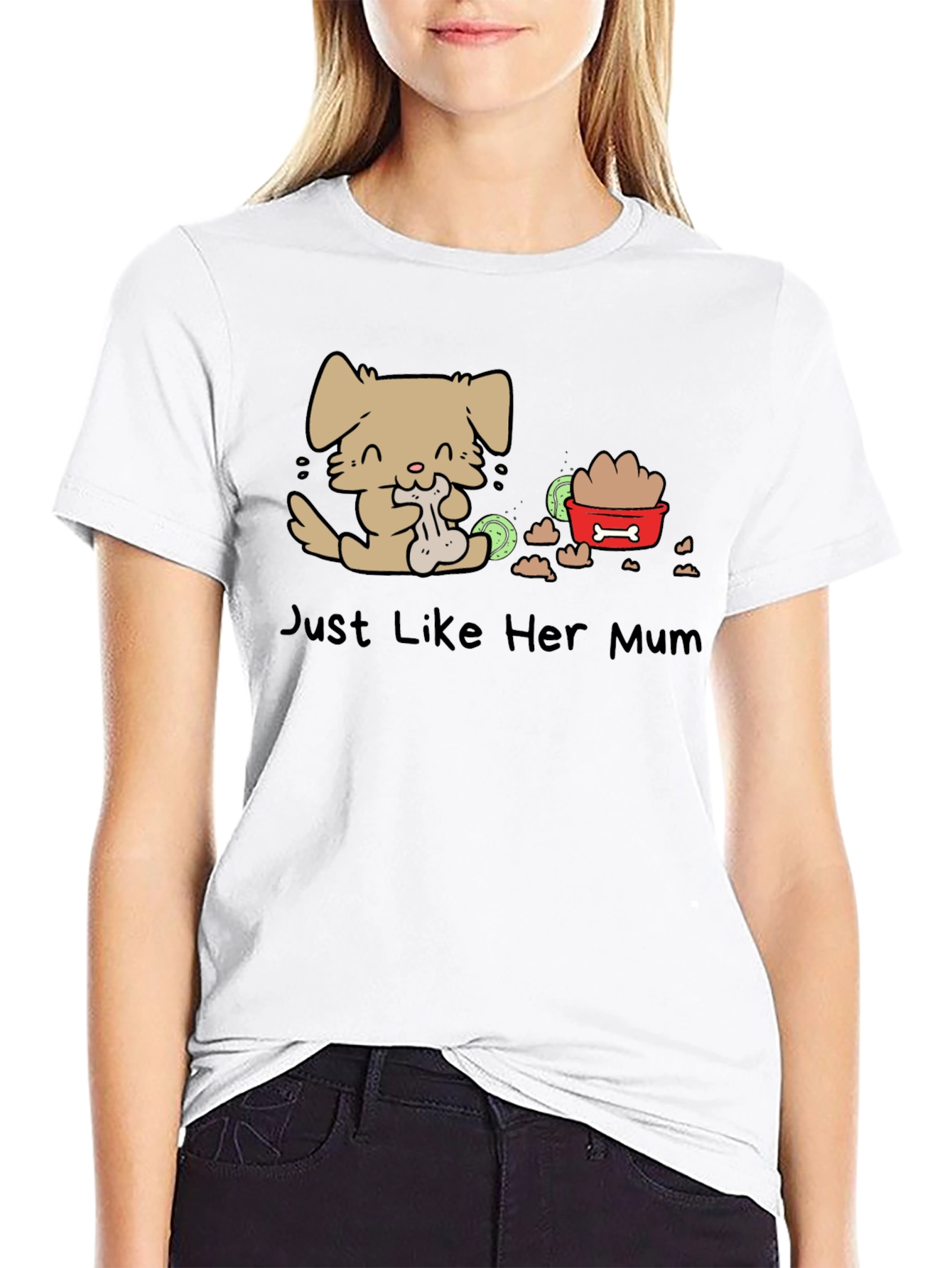Just Like Her Mum Dog T-Shirt