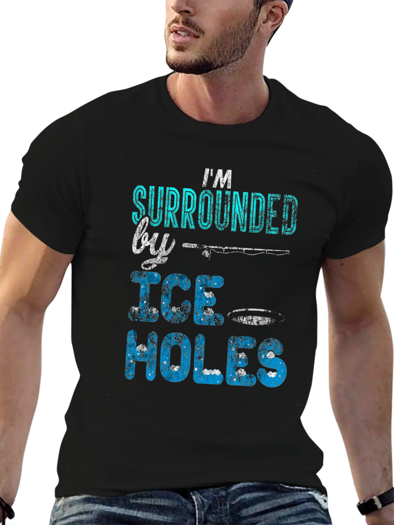 Ice Fishing Humor T-Shirt