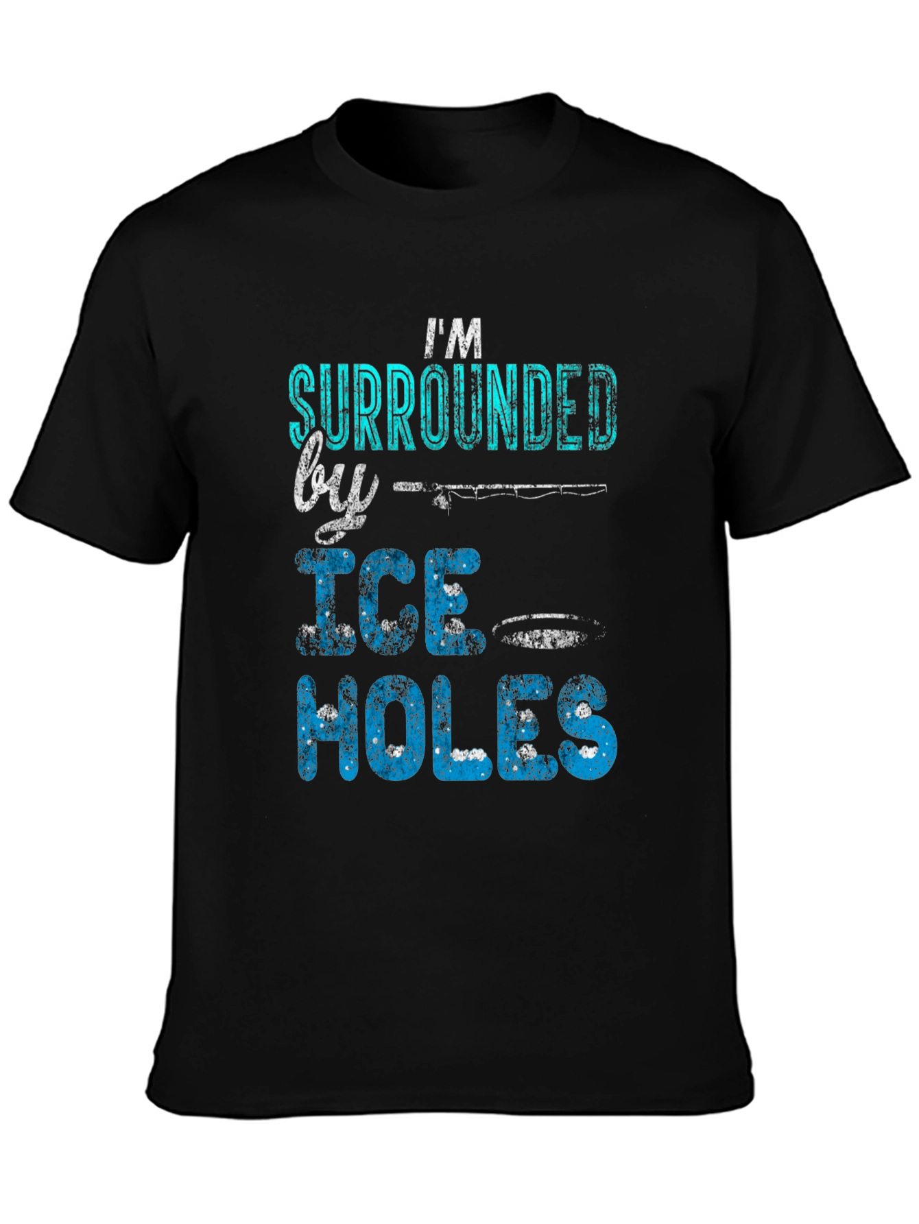 Ice Fishing Humor T-Shirt