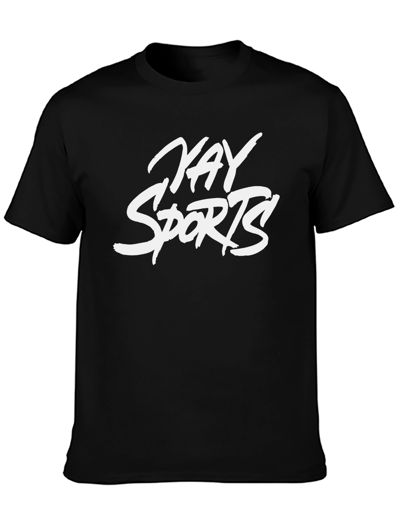 Kay Sports Black Graphic T-Shirt