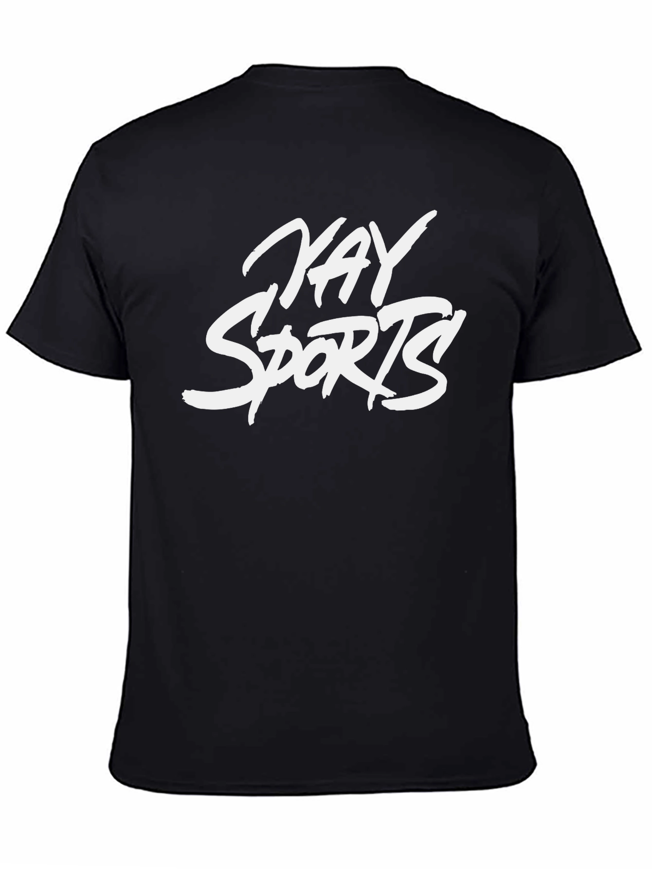 Kay Sports Black Graphic T-Shirt
