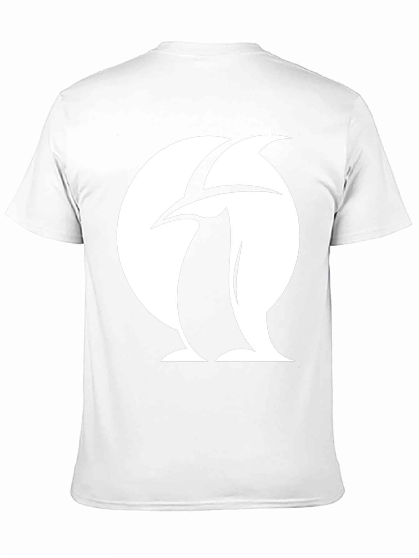 Penguin Logo Black T-Shirt Unique Design