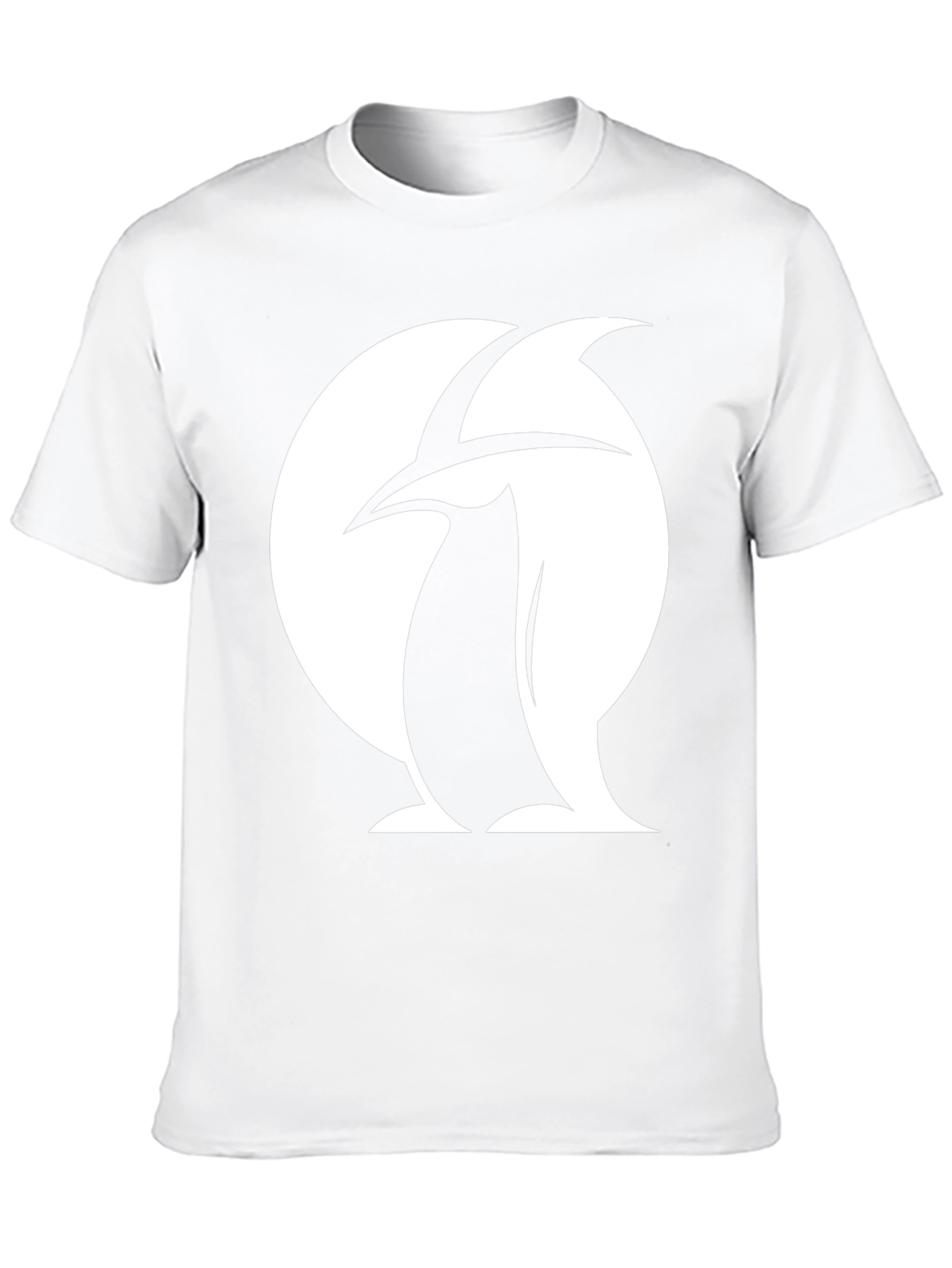 Penguin Logo Black T-Shirt Unique Design