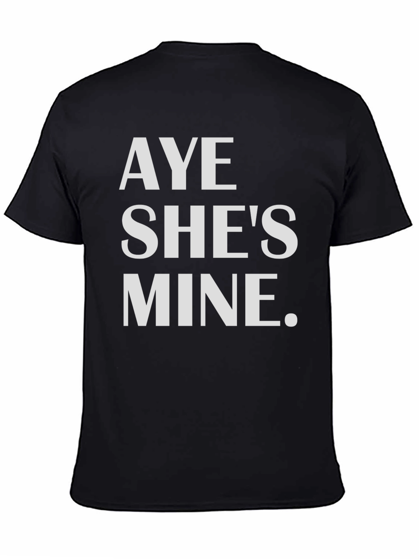 Aye Shes Mine Black Graphic Tee