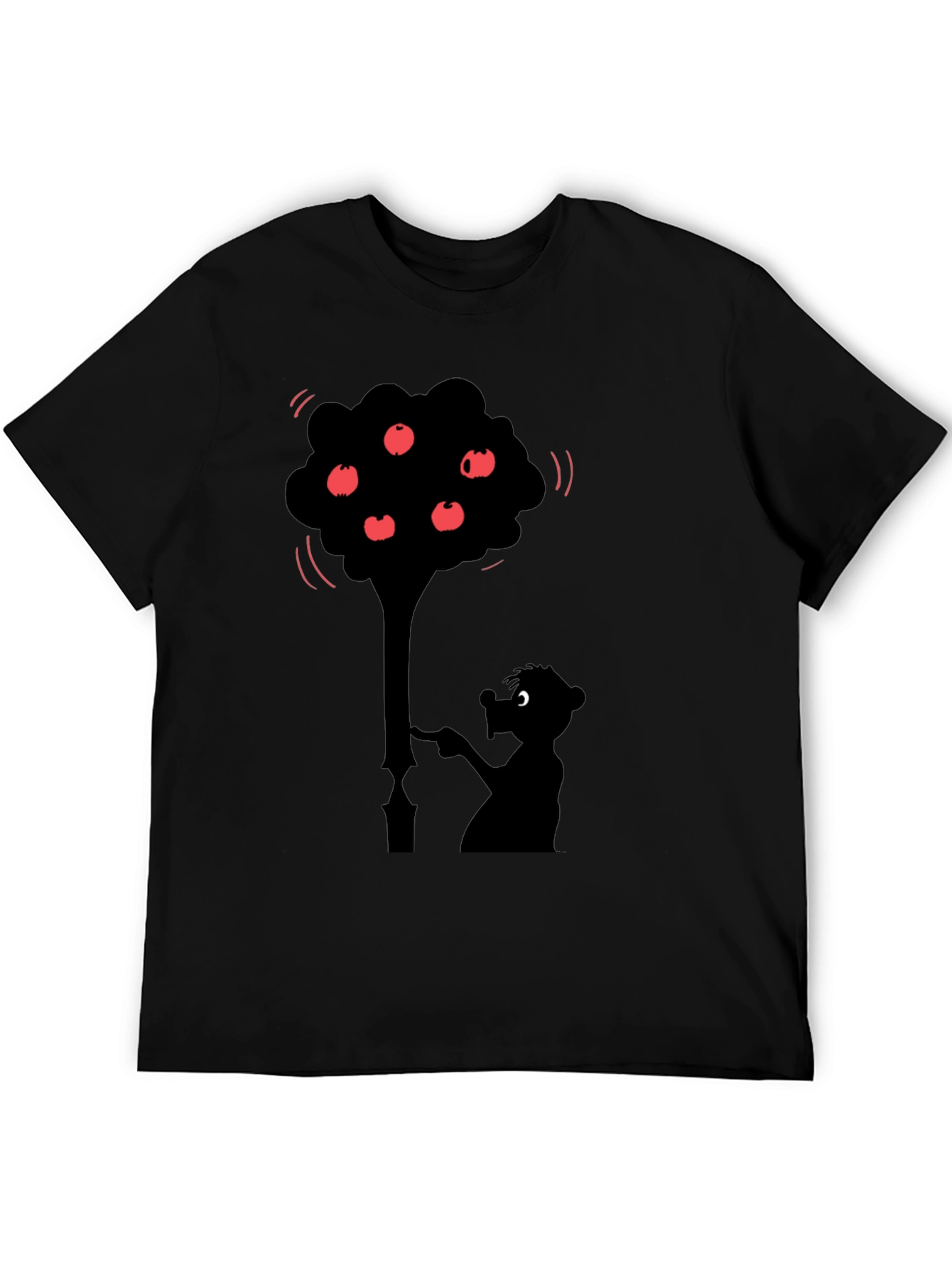 Funny Tree Silhouette Graphic Tee