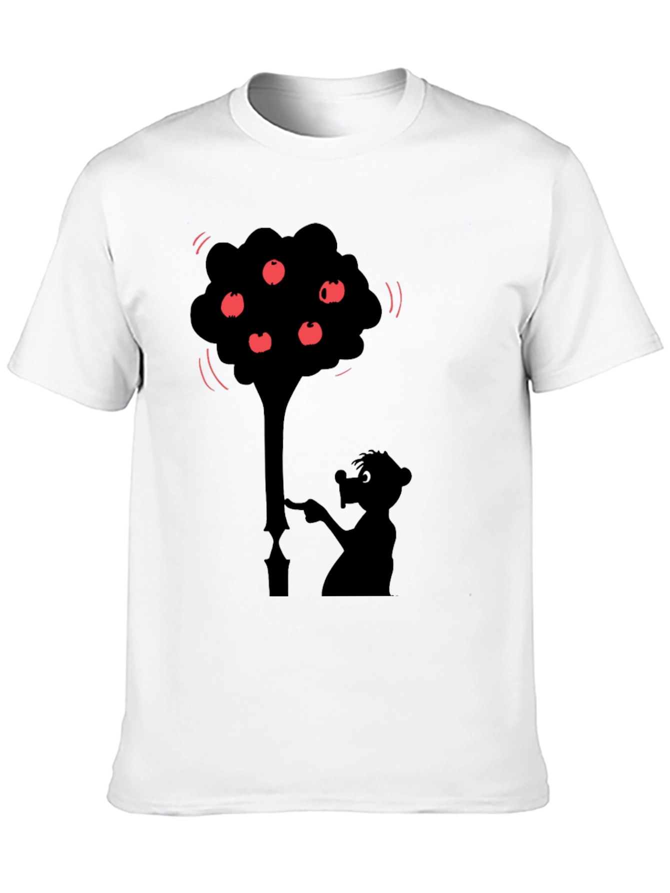 Funny Tree Silhouette Graphic Tee