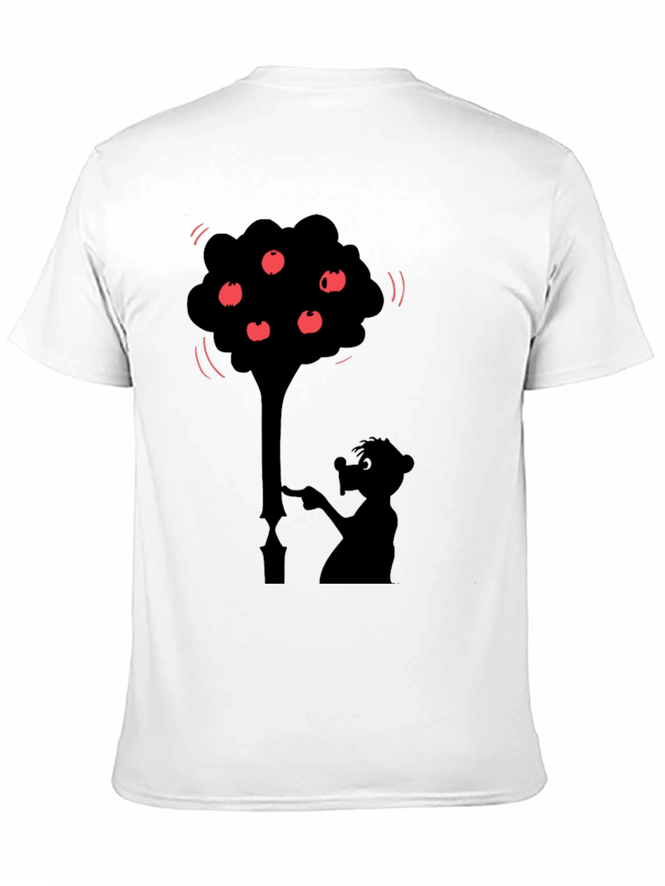 Funny Tree Silhouette Graphic Tee