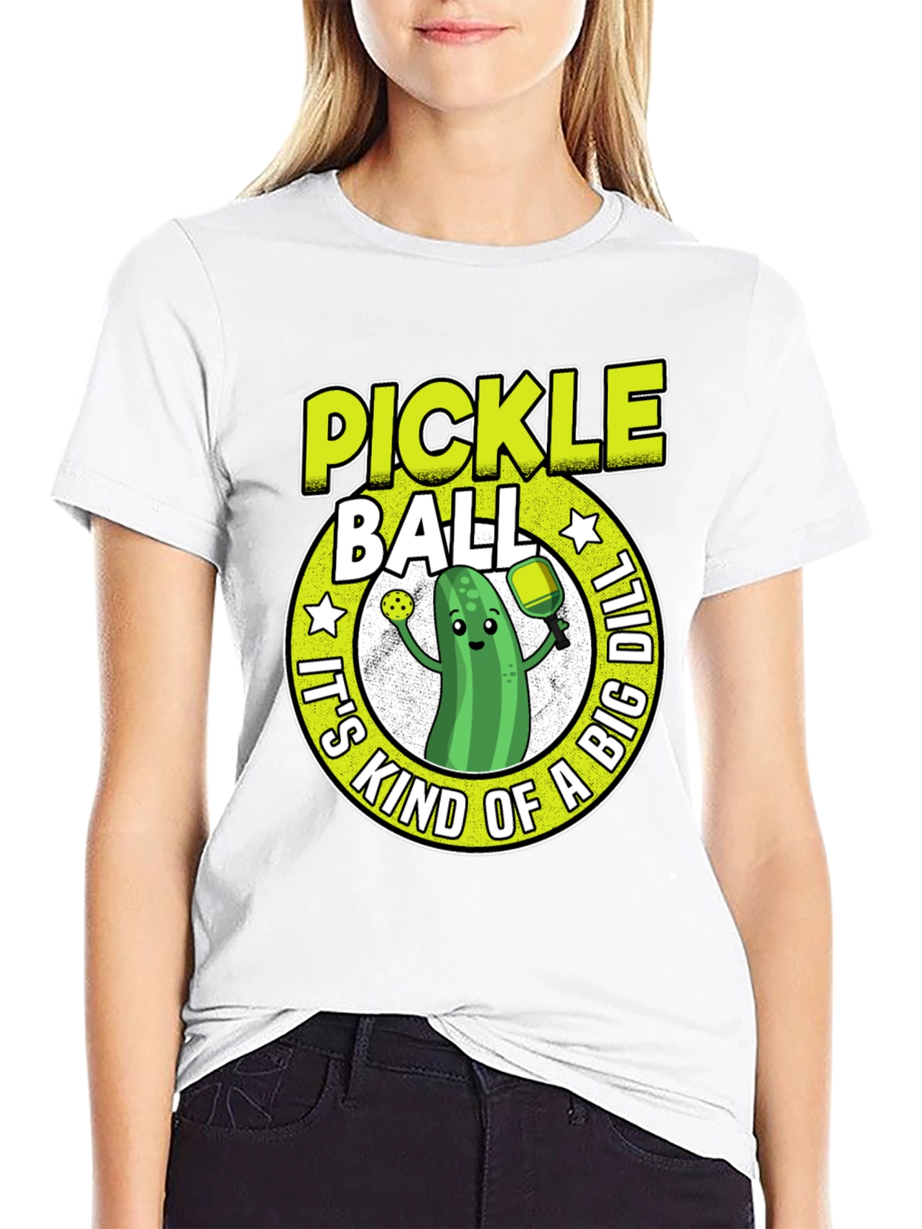 Pickleball T-Shirt: Its Kind of a Big Dill!