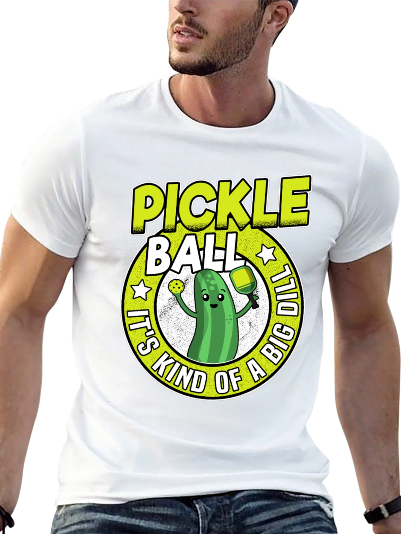 Pickleball T-Shirt: Its Kind of a Big Dill!
