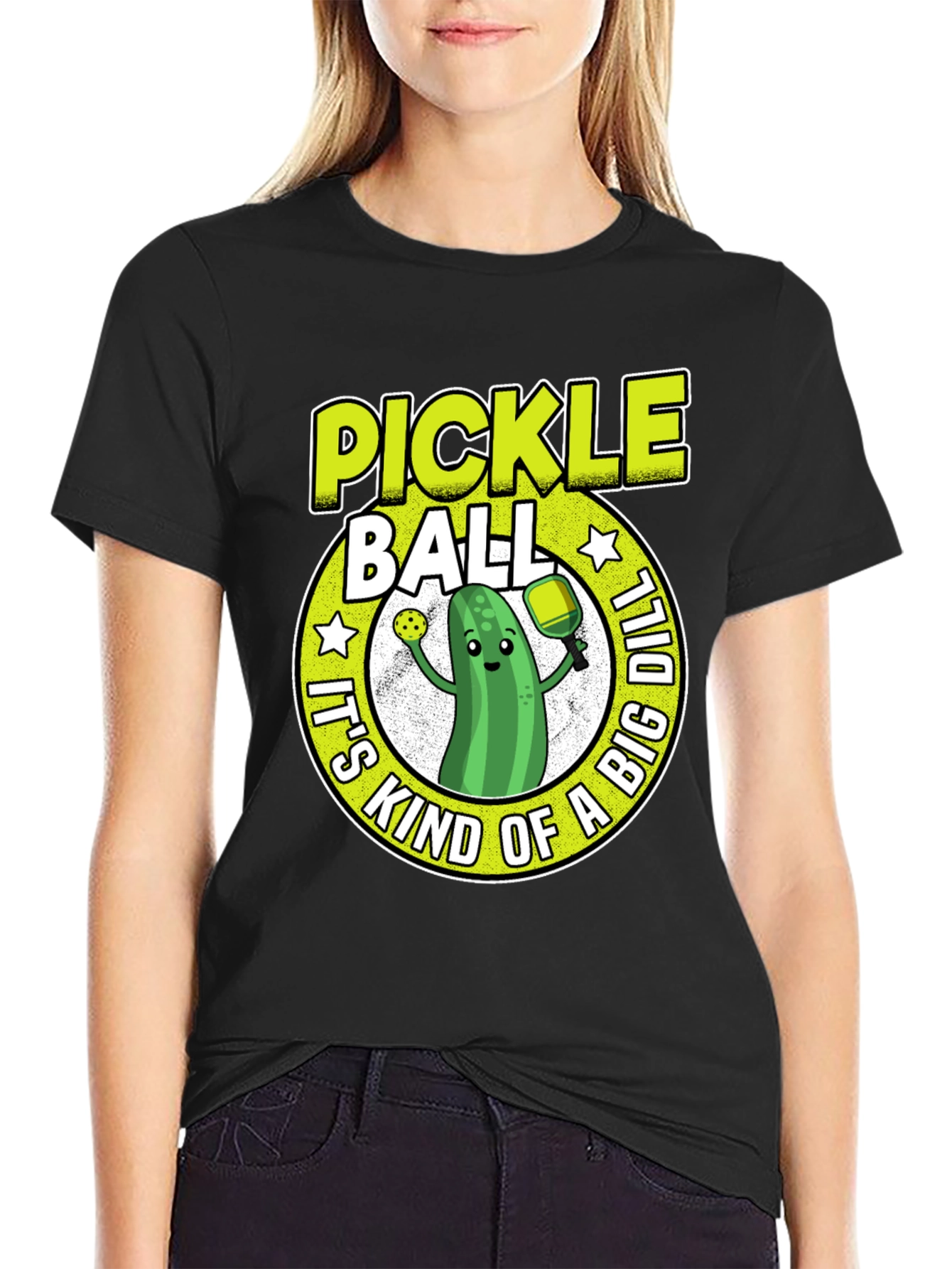 Pickleball T-Shirt: Its Kind of a Big Dill!
