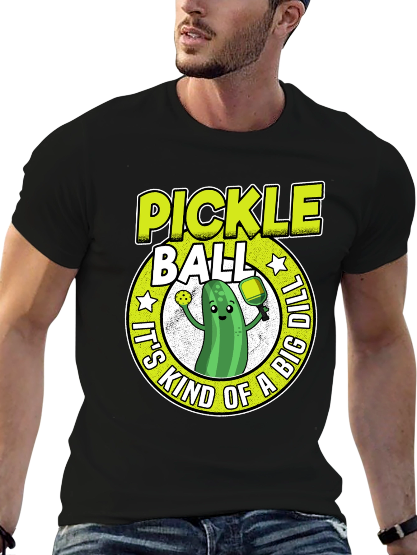 Pickleball T-Shirt: Its Kind of a Big Dill!