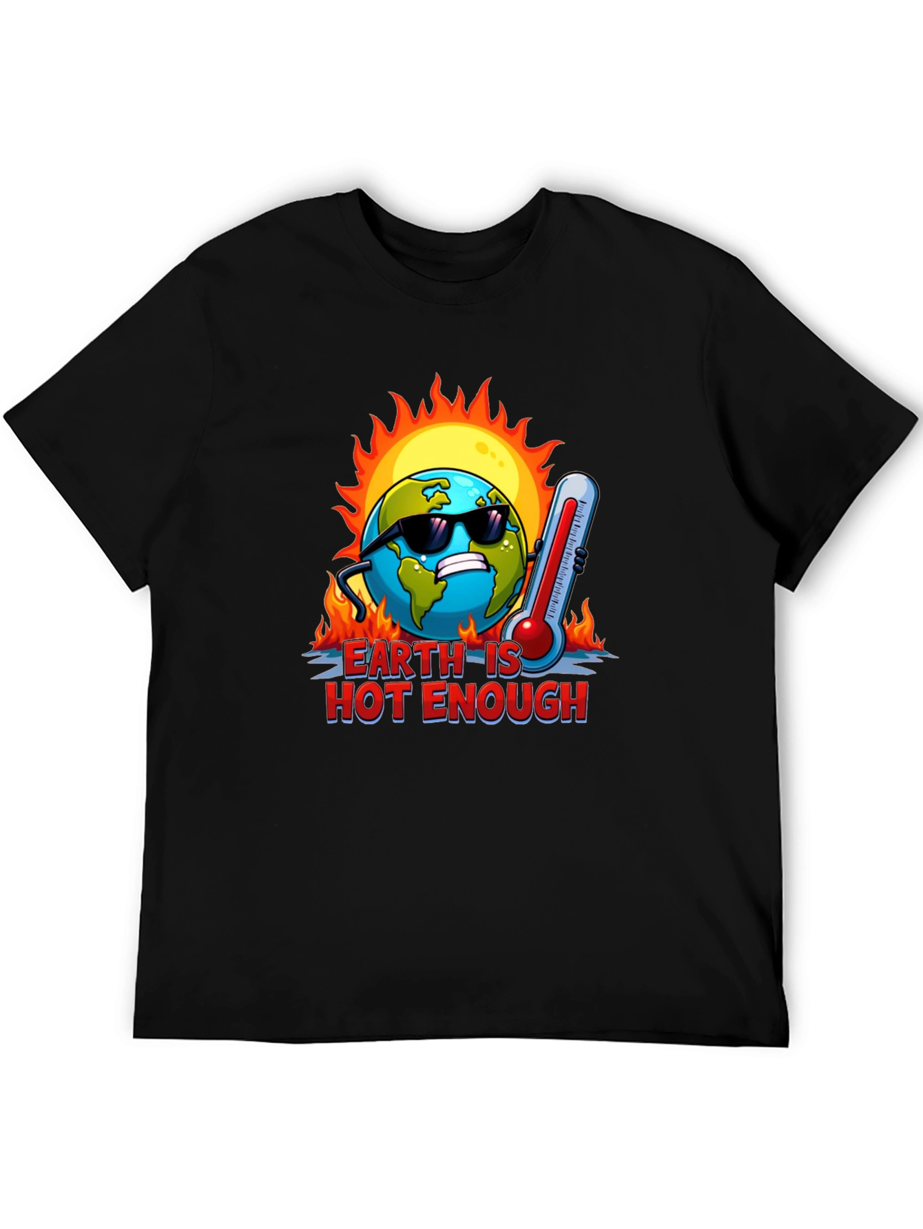 Earth is Hot Enough Graphic Tee