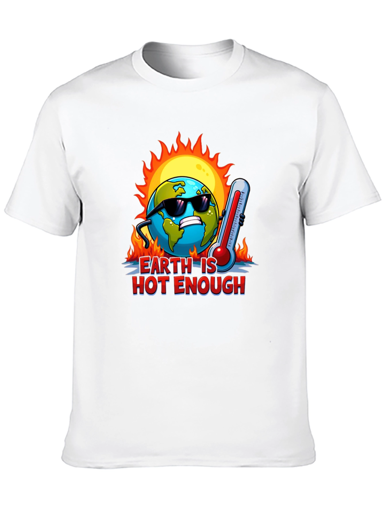 Earth is Hot Enough Graphic Tee