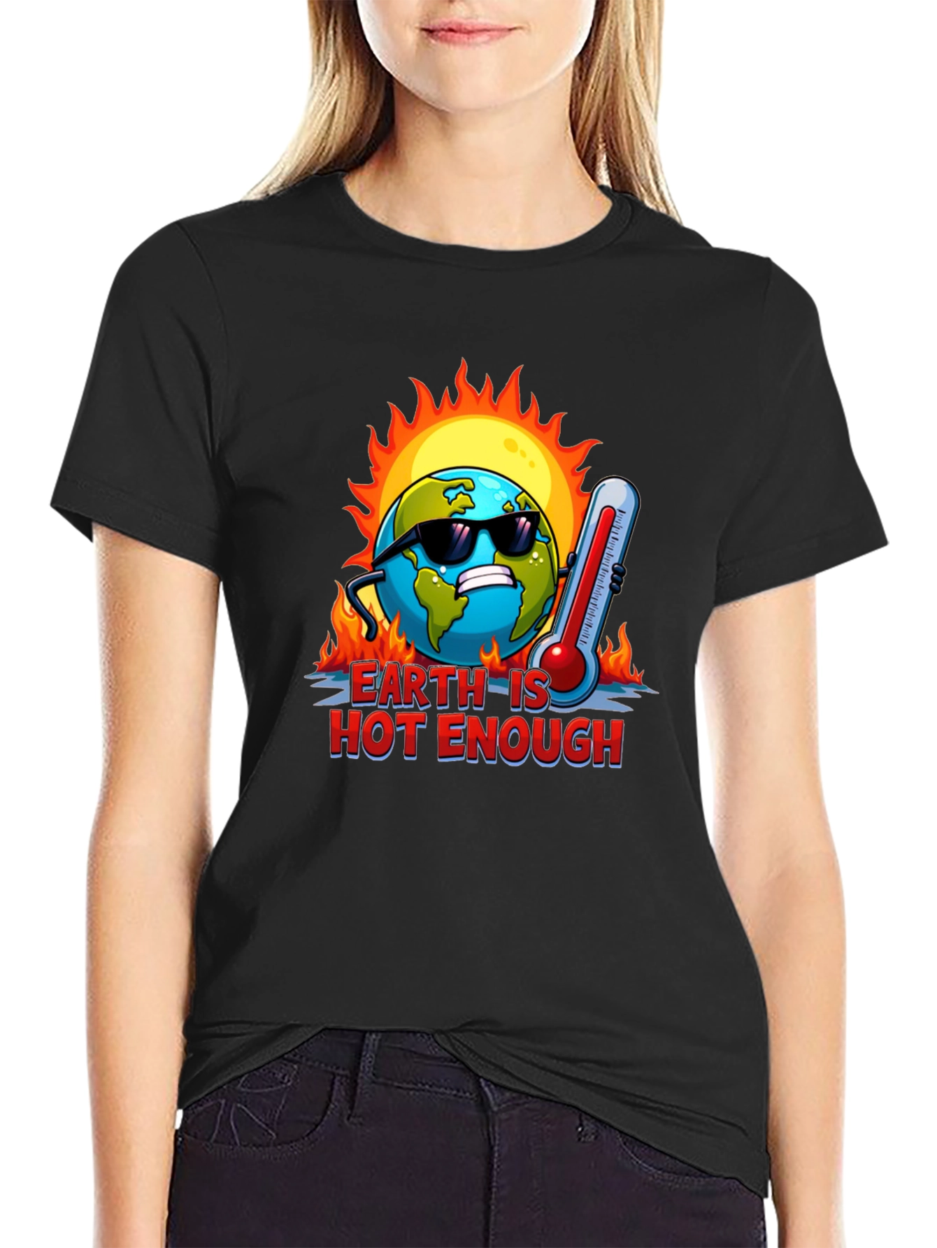 Earth is Hot Enough Graphic Tee