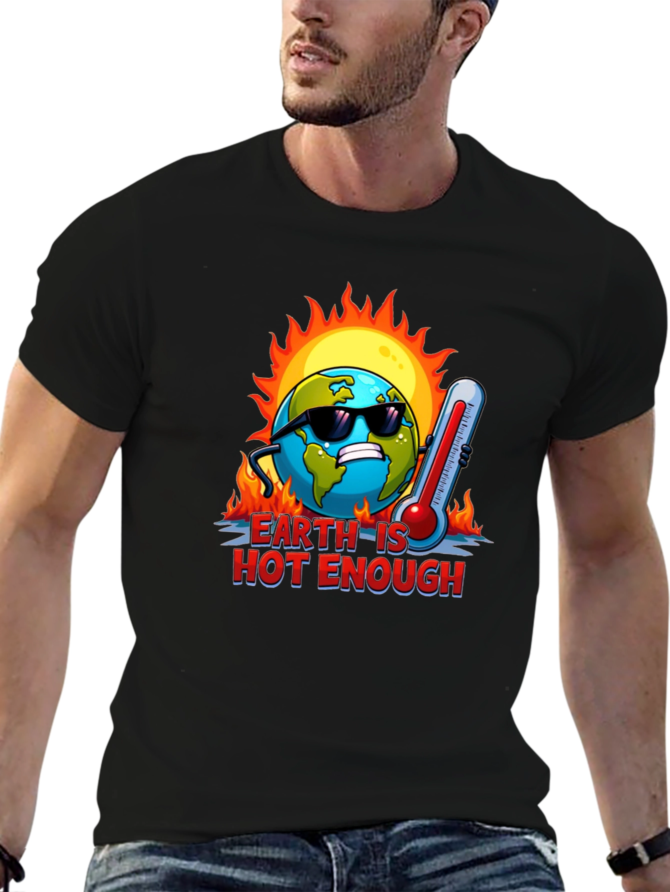 Earth is Hot Enough Graphic Tee