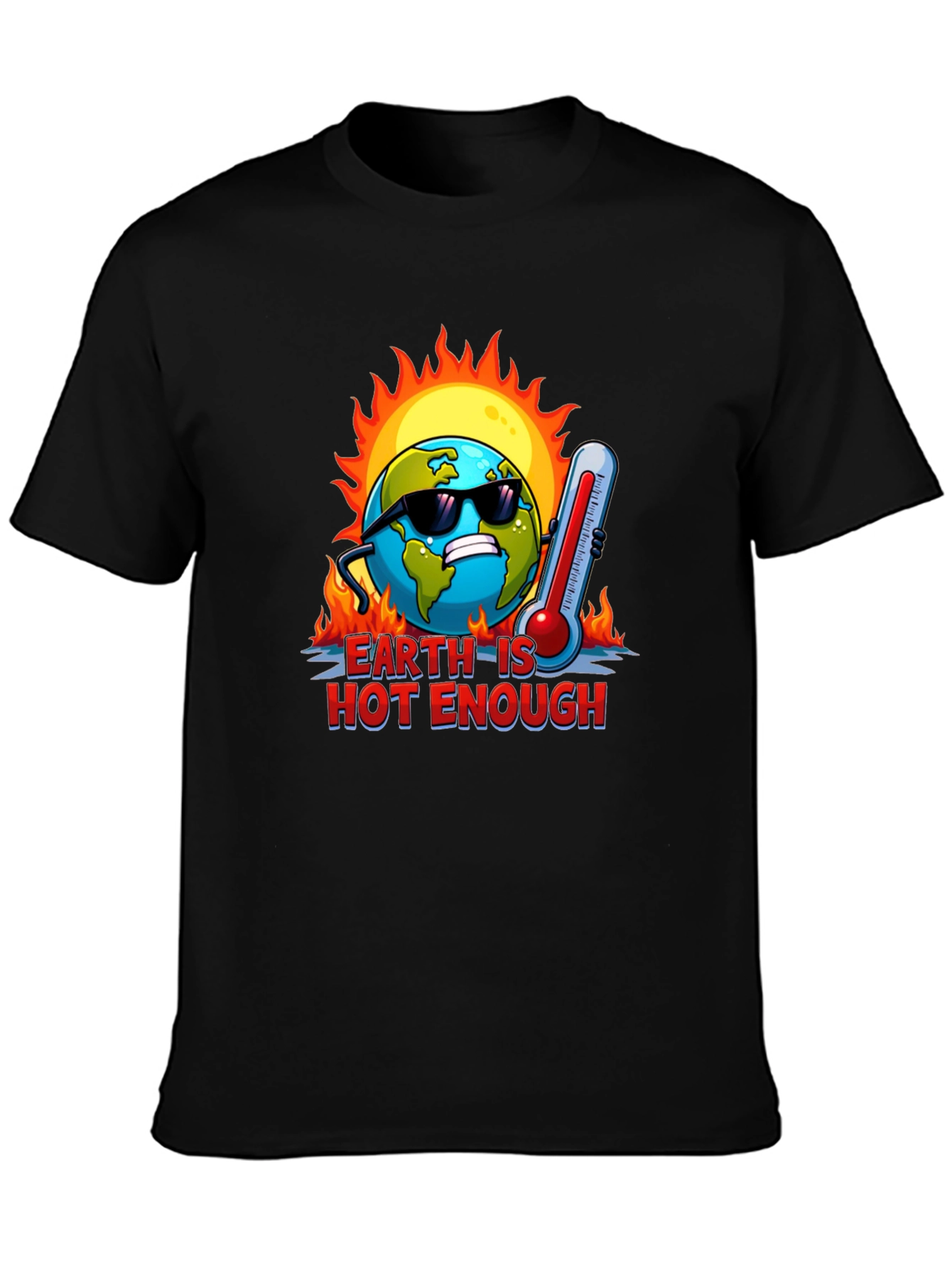 Earth is Hot Enough Graphic Tee