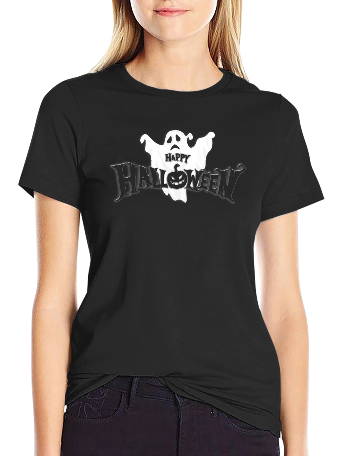 Happy Halloween Ghost T-Shirt