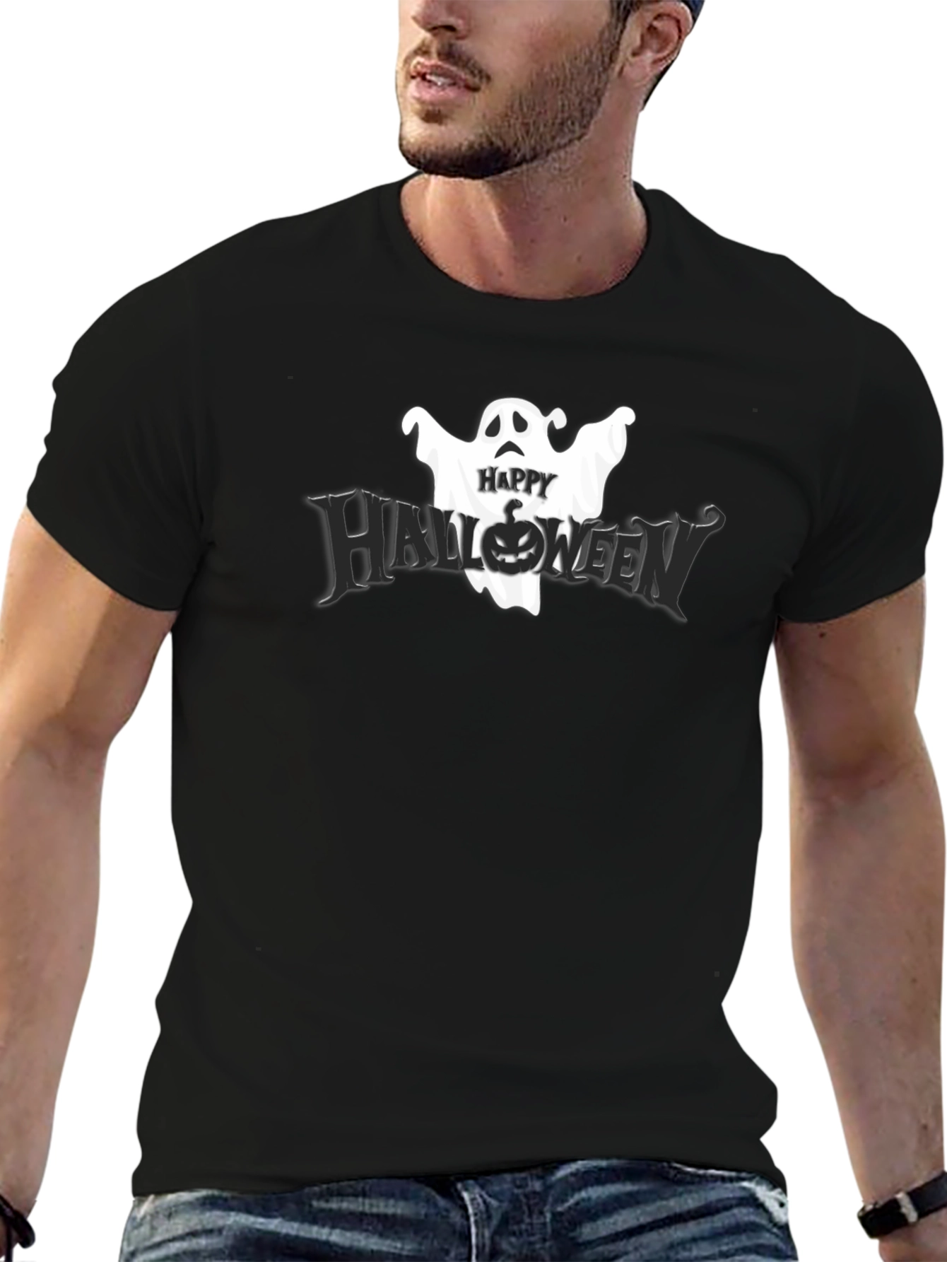 Happy Halloween Ghost T-Shirt