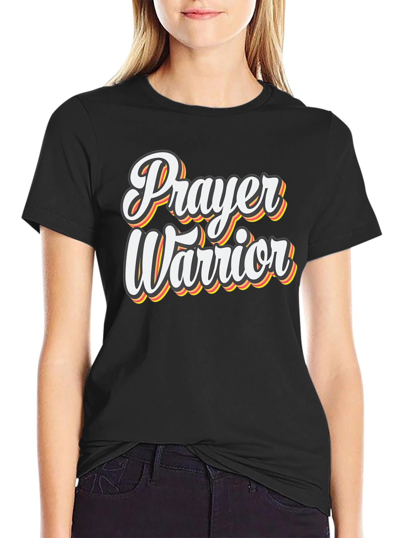Prayer Warrior Graphic Tee - Christian Apparel