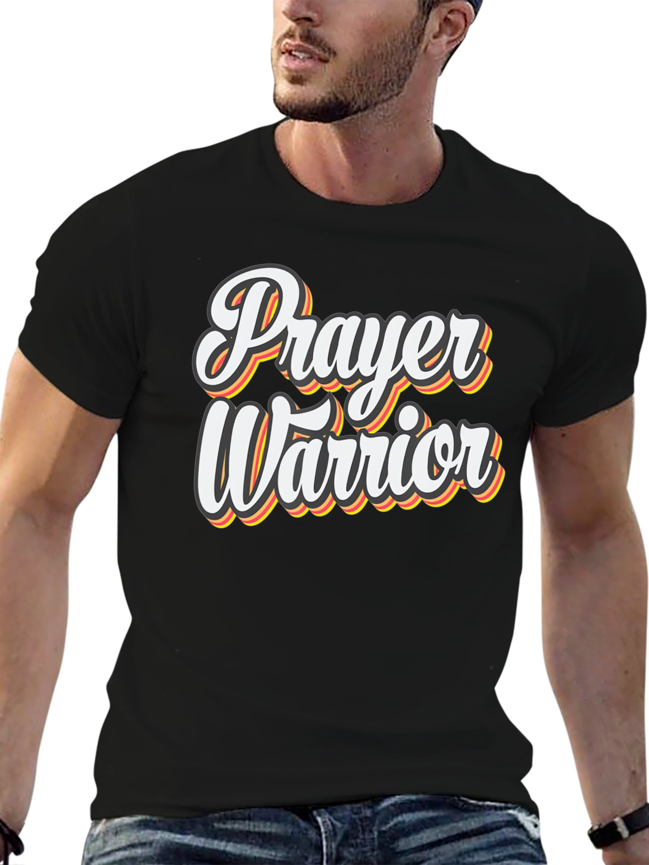 Prayer Warrior Graphic Tee - Christian Apparel