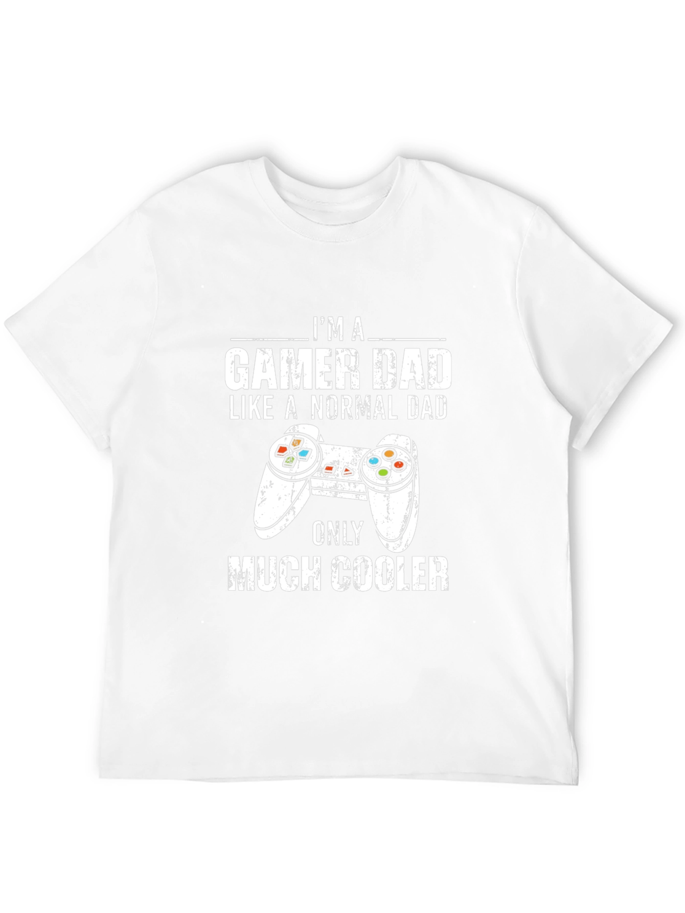 Gamer Dad T-Shirt: Funny Cool Dad Tee