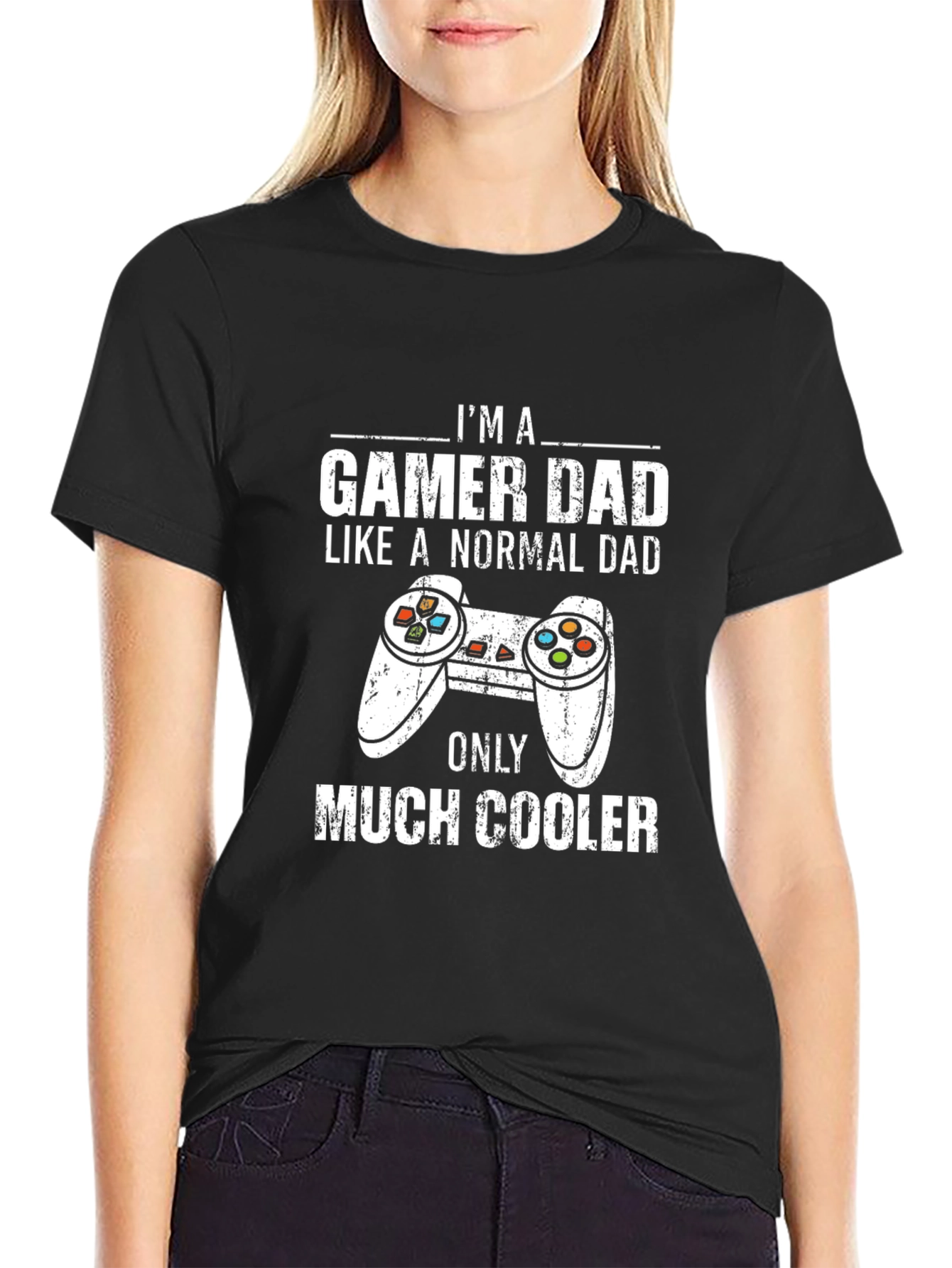 Gamer Dad T-Shirt: Funny Cool Dad Tee