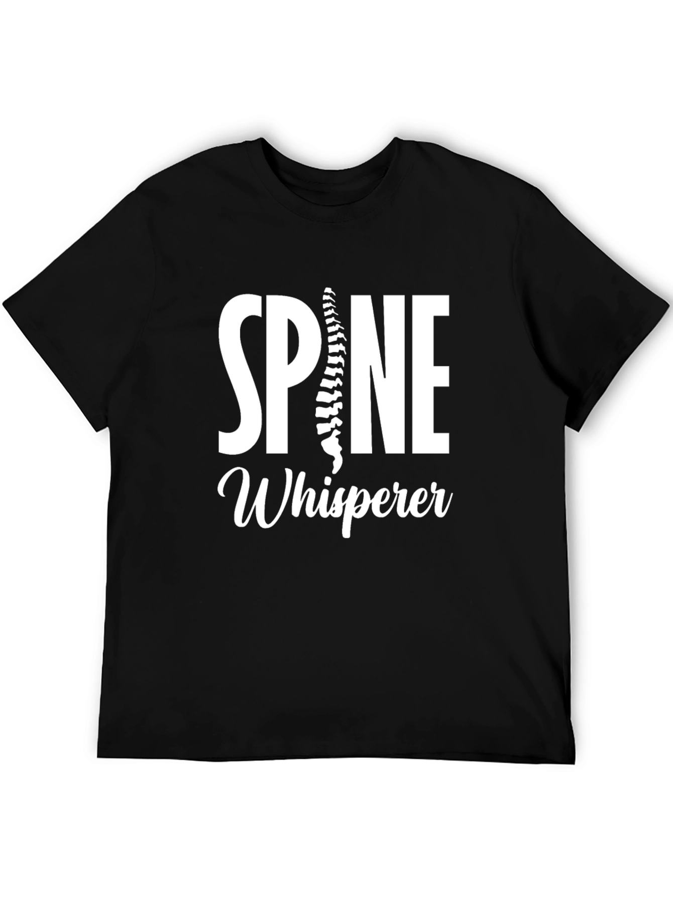 Spine Whisperer Graphic Tee - Chiropractic Humor